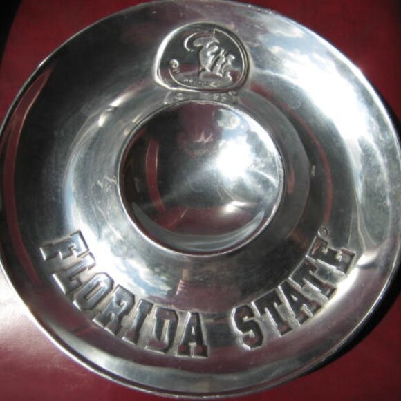 WILTON ARMETALE Florida State Seminoles FSU 13" Chip & Dip Snacks Desserts - Picture 7 of 13